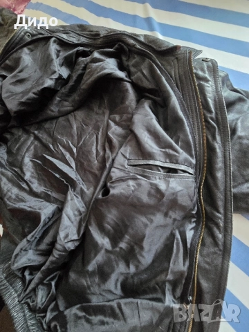 Кожено Яке 58 номер ярешка кожа мека , снимка 9 - Якета - 51905815