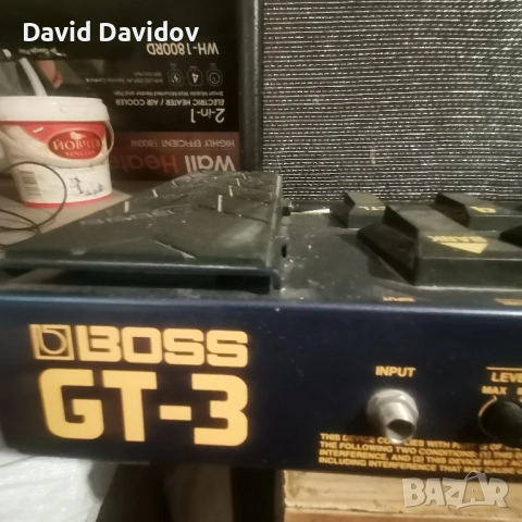 продавам процесор за китара BOSS GT 3 ПЕРФЕКТЕН със чисто ново захранване , снимка 5 - Китари - 52974361