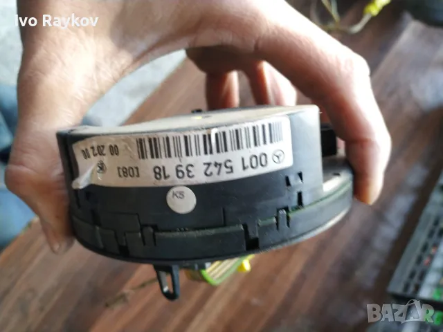 Датчик за ъгъла на завиване, Лентов кабел за Airbag за Mercedes-Benz A-Class Hatchback W168, снимка 3 - Части - 49165421