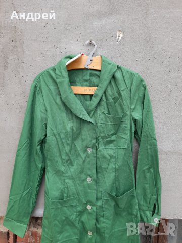 Зелена работна престилка #2, снимка 2 - Антикварни и старинни предмети - 33146949