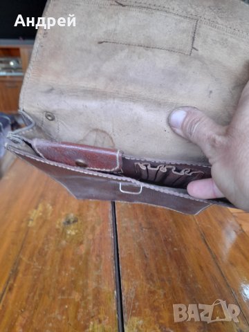 Стара командирска,офицерска чанта #12, снимка 4 - Антикварни и старинни предмети - 40185400