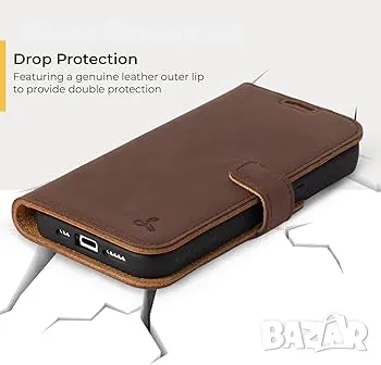  Калъф за телефон портфейл от естествена кожа-Snakehive iPhone 11 Pro Max , снимка 2 - Калъфи, кейсове - 49225032