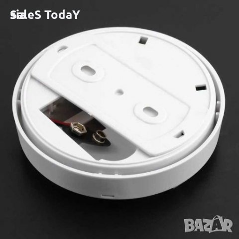 Детектор за дим пожарна аларма детектор Независим сензор за дим за домашен офис Сигурност фотоелектр, снимка 4 - Други - 28338532