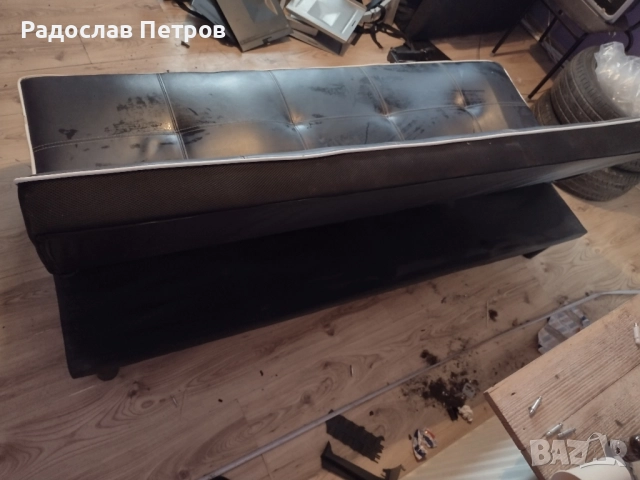 канапе кожа, снимка 2 - Дивани и мека мебел - 51757465