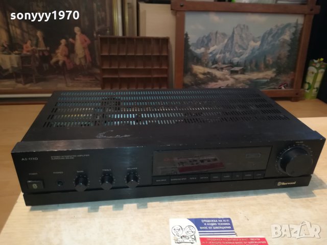 sherwood al-1110 ampli-внос germany-усилвател за ремонт 2810211631