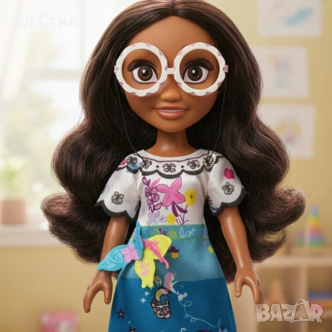 Кукла Magic Girl с очила и музика – Идеален Коледен подарък за малките модни любители, снимка 4 - Кукли - 53575200