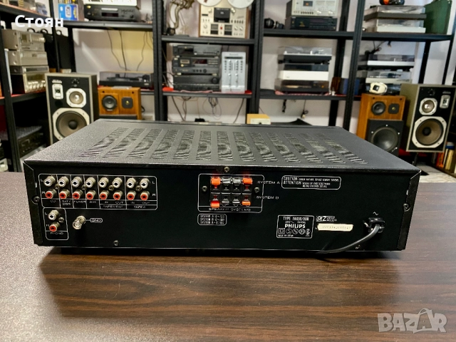 Усилвател Philips, снимка 6 - Ресийвъри, усилватели, смесителни пултове - 51964131