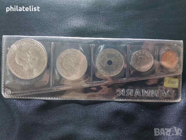 Комплектен сет - Дания 1978 , 5 монети, снимка 2 - Нумизматика и бонистика - 43188304