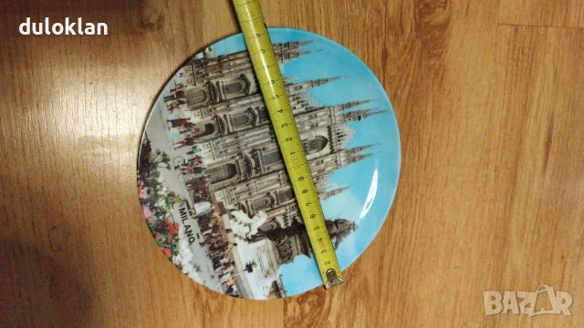 Красива чиния от Милано-Италия, снимка 2 - Други ценни предмети - 53279479