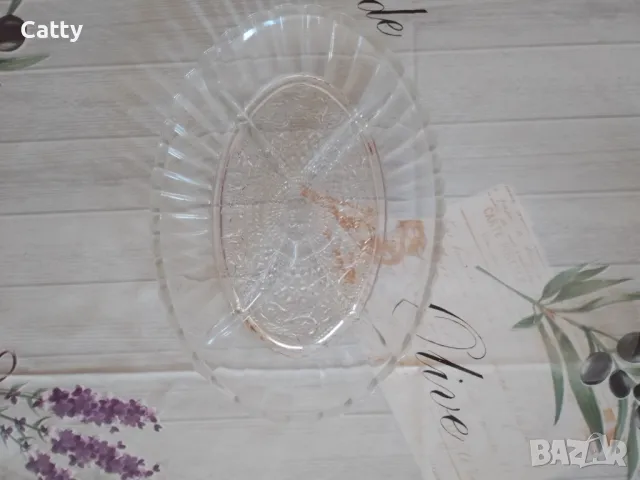 Стъклени чинии, снимка 6 - Чинии - 49558430