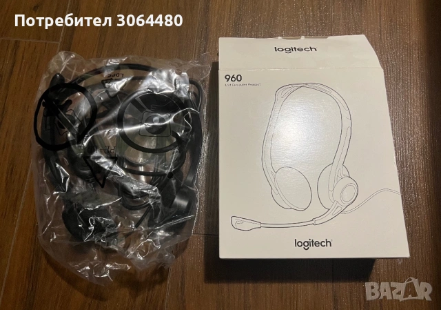 Слушалки Logitech нови