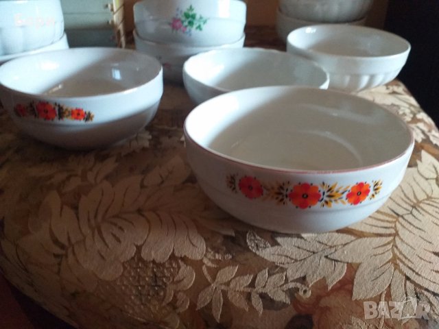 Български порцеланови купи големи, снимка 3 - Чинии - 32737464