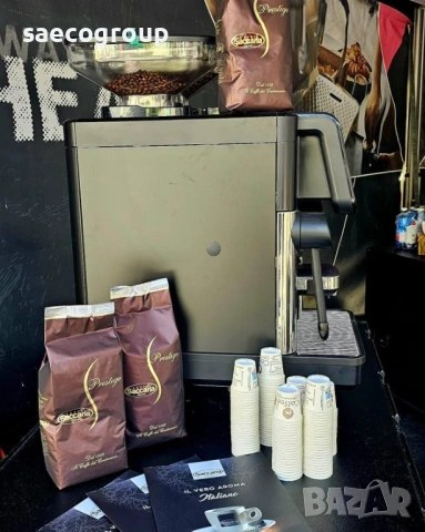 Кафе на зърна Saccaria Prestige 1 кг, снимка 4 - Други - 53234125