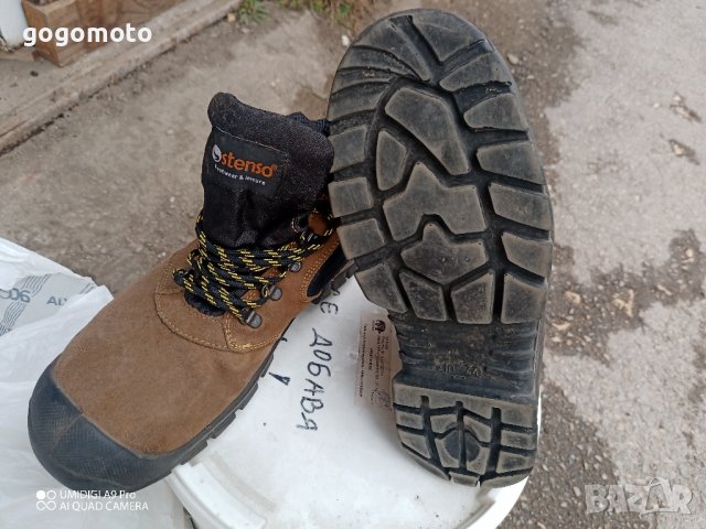 работни ЗИМНИ обувки STENSO 44 - 45, естествена кожа, зимни, идеално запазени , снимка 6 - Други - 43049580