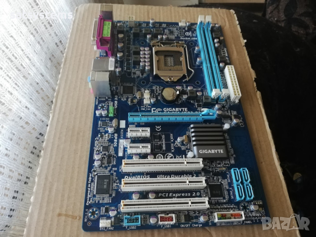 Дънна платка Gigabyte GA-P61-USB3-B3 Socket LGA1155, снимка 3 - Дънни платки - 44910197