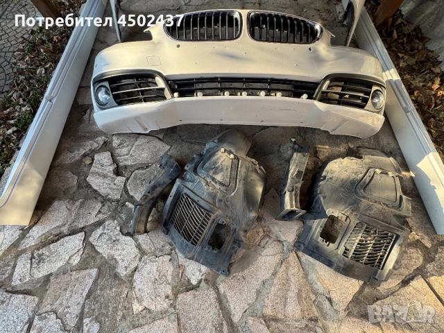 БМВ Ф10 535 2015 фейслифт броня задна предна прагове, снимка 2 - Части - 52819242