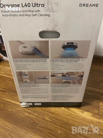 Прахосмукачка робот Dreame L40 Ultra с функция за моп, снимка 7 - Прахосмукачки - 53163800