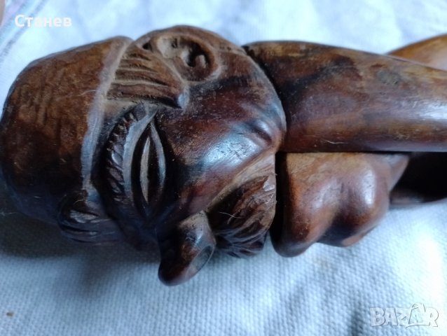 Лешникотрошачка дърворезба, снимка 3 - Антикварни и старинни предмети - 43475060