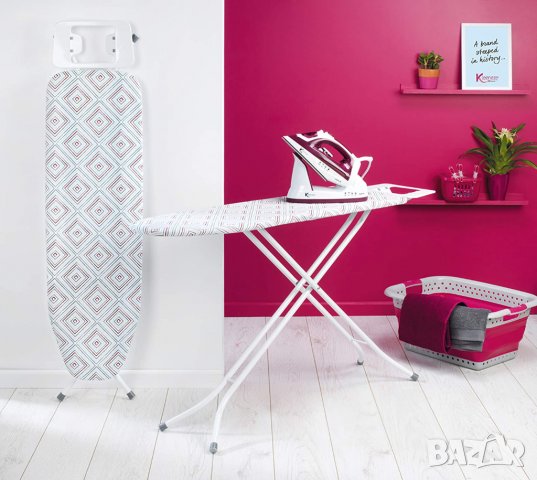 Kleeneze Дъска за гладене с покривало от 100% памук, снимка 6 - Други стоки за дома - 39961243