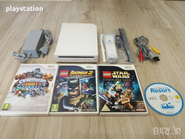 Nintendo Wii Пълен комплект, снимка 1 - Nintendo конзоли - 42209614