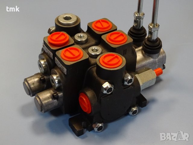 Хидравличен разпределител 2-секции, 100 L/min, снимка 2 - Резервни части за машини - 40618556