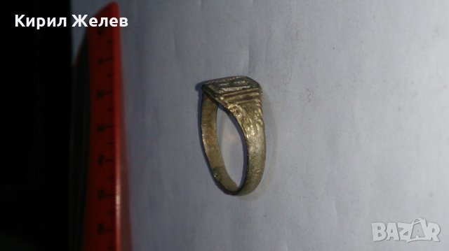 Старинен пръстен сачан над стогодишен - 59911, снимка 3 - Пръстени - 29012334