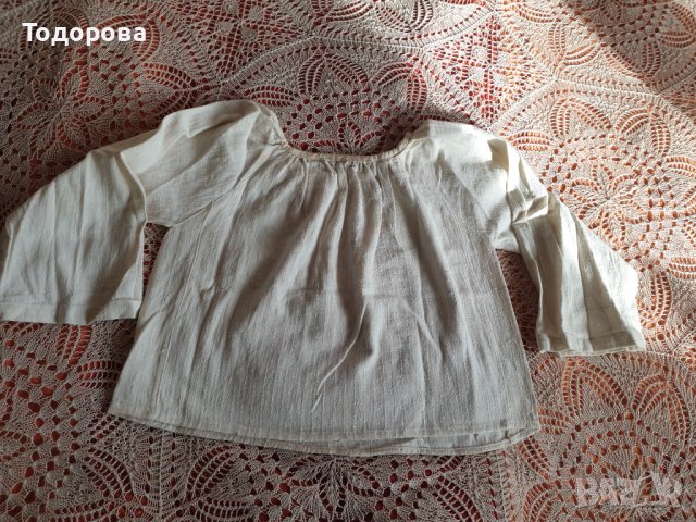 Автентична къса риза от народна носия, снимка 3 - Антикварни и старинни предмети - 43044933