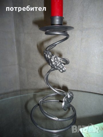 свещник лоза, снимка 2 - Градински мебели, декорация  - 29073221