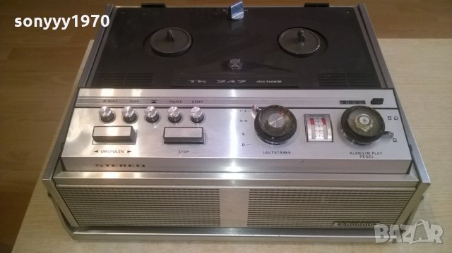 GRUNDIG TK 247 DE LUXE-MADE IN GERMANY-ВНОС ХОЛАНДИЯ, снимка 7 - Ресийвъри, усилватели, смесителни пултове - 27800608