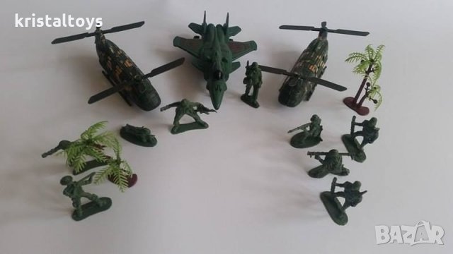 Комплект самолети и вертолети Combat, снимка 1 - Влакчета, самолети, хеликоптери - 28672666