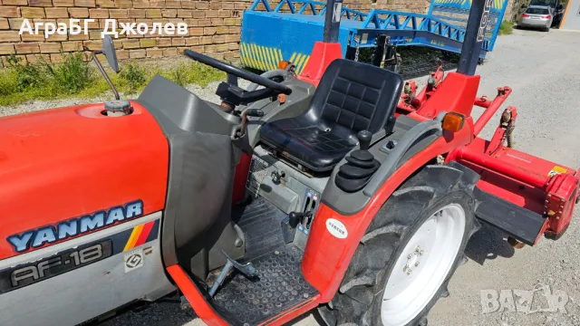 Японски трактор Yanmar AF18 с фреза, 4x4, 18 кс., АграБГ Джолев, снимка 9 - Селскостопанска техника - 49930049