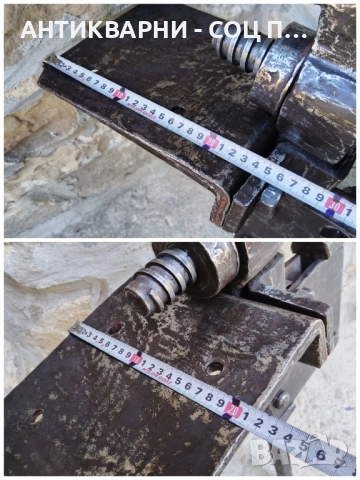 Голямо Масивно Старо Ковано Ковашко Менгеме / 37 кг. , снимка 11 - Антикварни и старинни предмети - 51620676