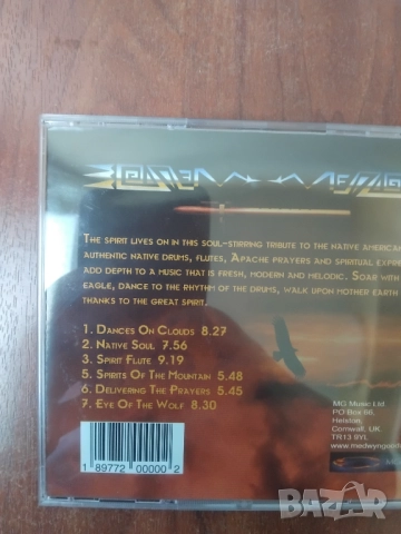 Medwyn Goodall – Eye Of The Wolf - оригинален диск музика, снимка 2 - CD дискове - 52248710