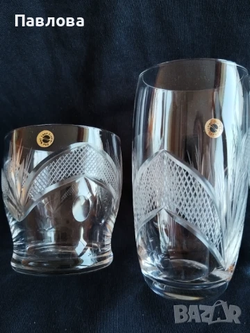 Кристални чаши серия Рамона , снимка 6 - Чаши - 50585322