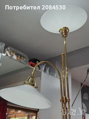 Винтидж лампион с регулиране-Австрия , снимка 2 - Антикварни и старинни предмети - 49436051