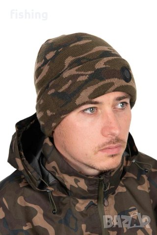 Шапка Fox Camo Sherpa Tec Beanie, снимка 1 - Екипировка - 43808108