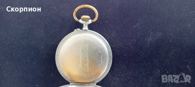 Швейцарски джобен часовник - KNOPKE'S - SPEZIAL - UHR - 10 RUBES, снимка 8 - Джобни - 49517734