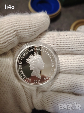 Сребърна монета Годината на заека 2011г 1oz , снимка 3 - Нумизматика и бонистика - 53309637