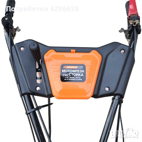 Мотофреза / Мотоблок с чугунен редуктор и силов вал, 7 коня, 4-такта, PREMIUM G900N, снимка 12 - Градинска техника - 48639854