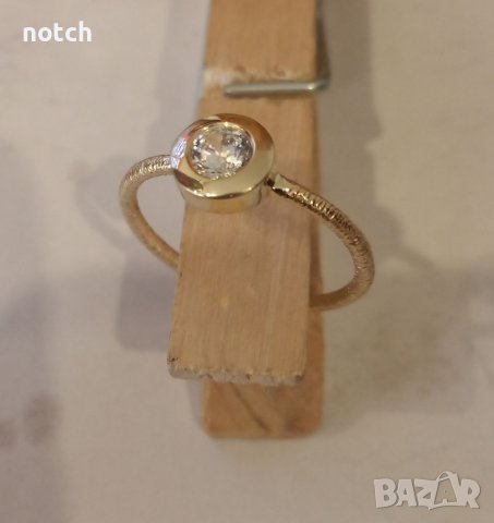 Златен пръстен, снимка 2 - Пръстени - 39153582
