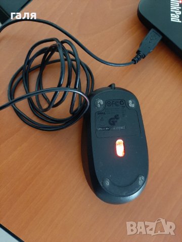 Мишка Dell MS111-P, снимка 2 - Клавиатури и мишки - 40120650