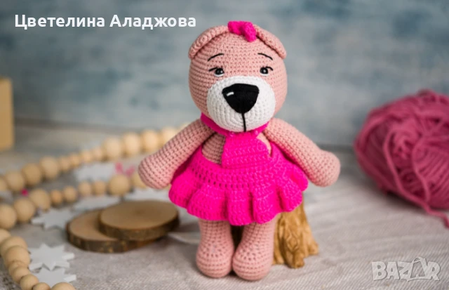 Плетени играчки на една кука , снимка 2 - Плюшени играчки - 50659102