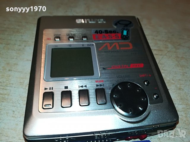 ПОРЪЧАН-aiwa am-f80 minidisc recorder-mettal germany 1807211909, снимка 2 - MP3 и MP4 плеъри - 33557205