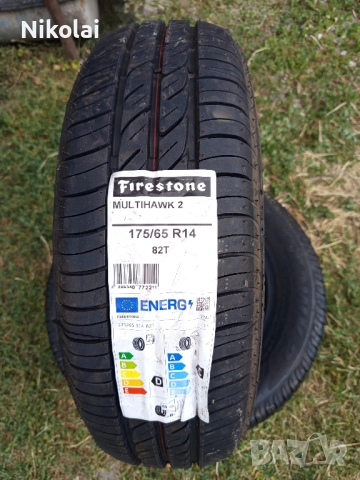 1бр нова лятна гума 175/65R14 Firestone