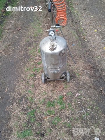 Хромникелова пръскачка, снимка 3 - Градинска техника - 39089921