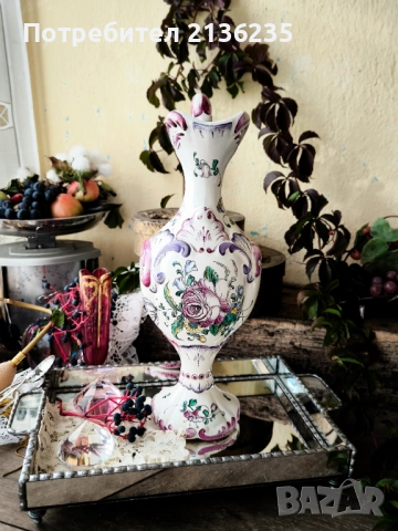 Порцеланова кана/ ваза, снимка 10 - Антикварни и старинни предмети - 51955876