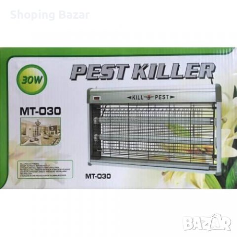 Инсектицидна лампа против комари и мухи Kill Pest 30W, снимка 4 - Други - 37776114