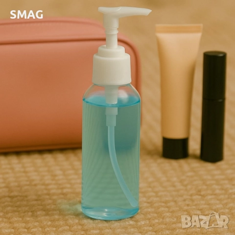 Шише за пътуване, прозрачно – 200 мл_1200527, снимка 2 - Други - 52328604