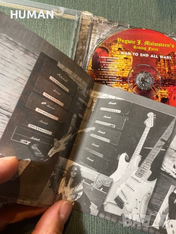 Yngwie Malmsteen,Joe Satriani , снимка 7 - CD дискове - 43597420