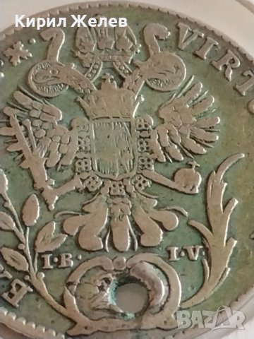 Рядка СРЕБЪРНА Монета 20 КРОЙЦЕРА 1777 г. Император Йозеф II АВСТРИЯ Уникат за КОЛЕКЦИОНЕРИ 43056, снимка 13 - Нумизматика и бонистика - 43950157